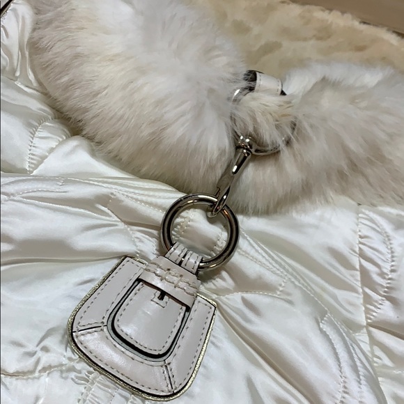 RARE Vintage Coach Rabbit Hair puffer bag - Picture 2 of 8